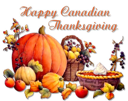 Happy Canadian Thanksgiving Wishes Picture