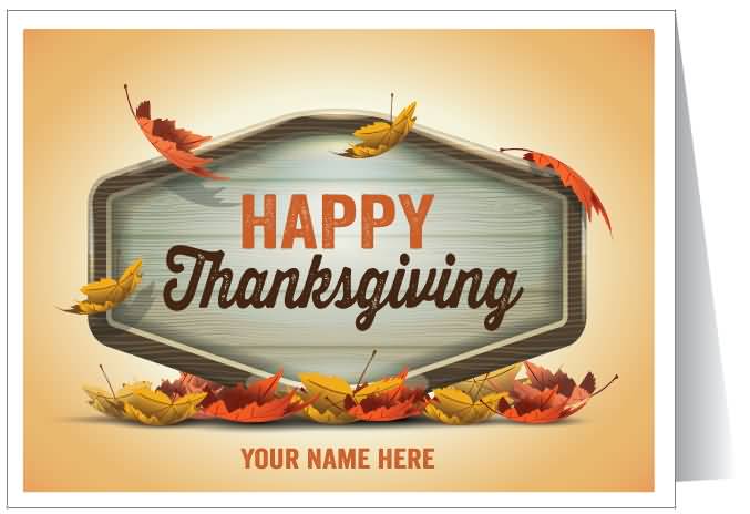 Happy Thanksgiving Beautiful Card