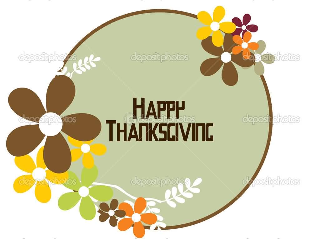 Happy Thanksgiving Day Illustration