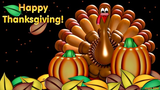Happy Thanksgiving Day Turkey Picture For Facebook