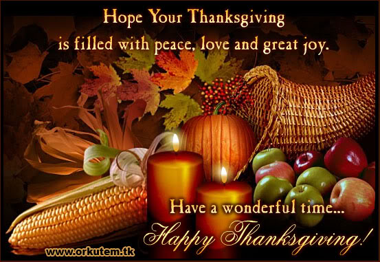 Hope Your Thanksgiving Is Filled With Peace, Love And Great Joy Have A Wonderful Time Happy Thanksgiving 2016