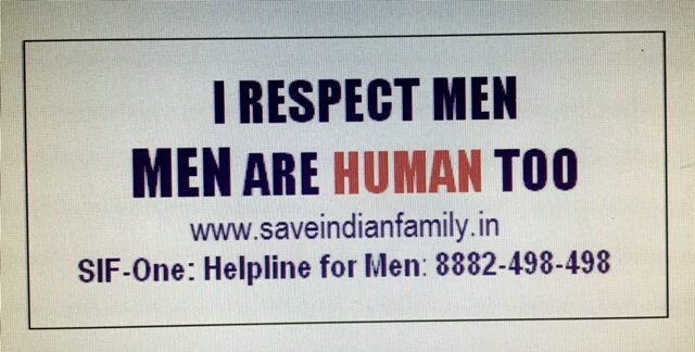 I Respect Men, Men Are Human Too International Men's Day