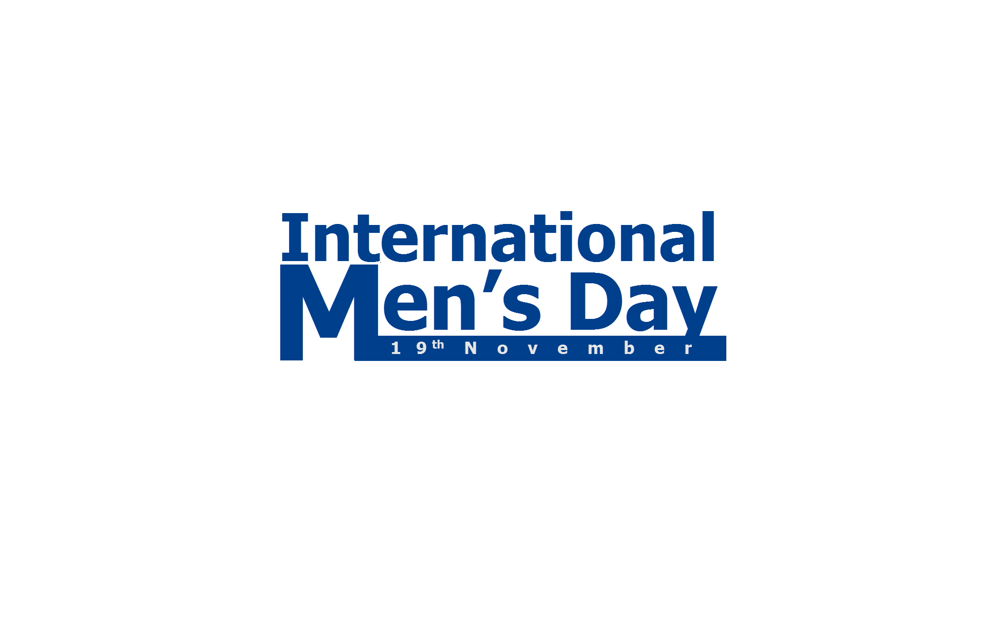International Men's Day 19th November