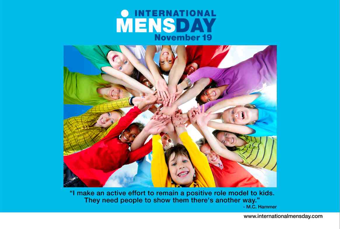 International Men's Day November 19 Quote Picture