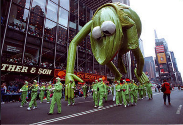 Monster Balloon Float At Macy's Thanksgiving Parade