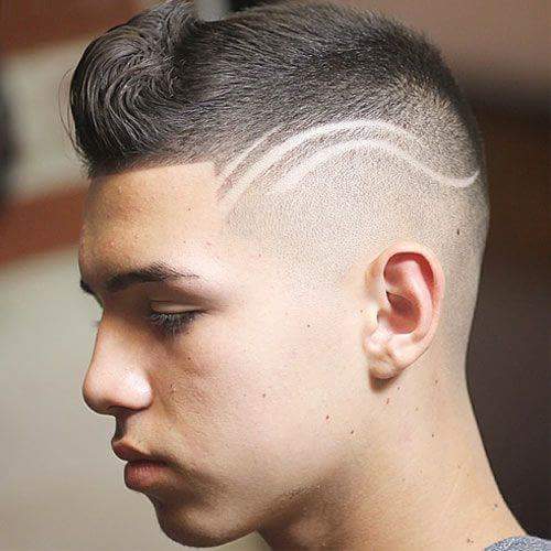 Nice Hairstyle Tattoo For Men