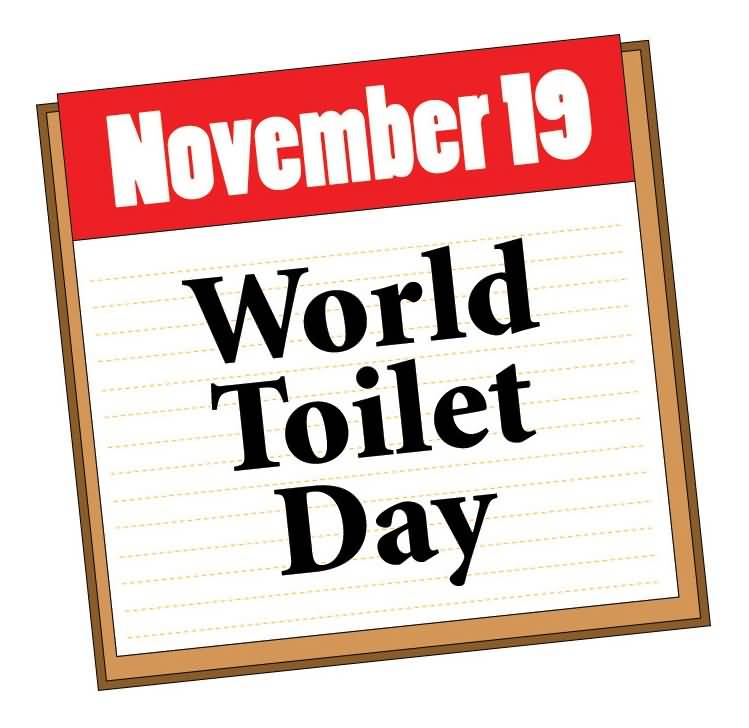 November 19 World Toilet Day Note