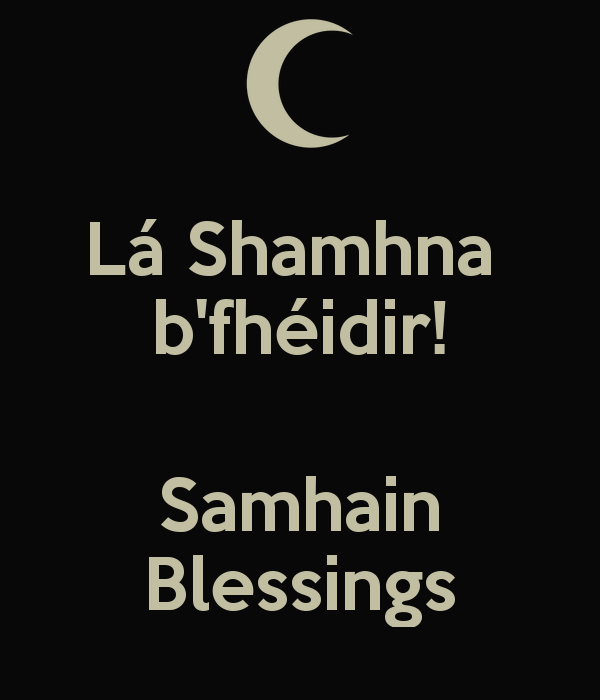 Samhain Blessings In Irish Picture