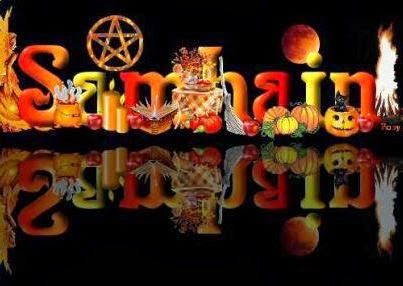 Samhain Wishes Text Reflection Picture