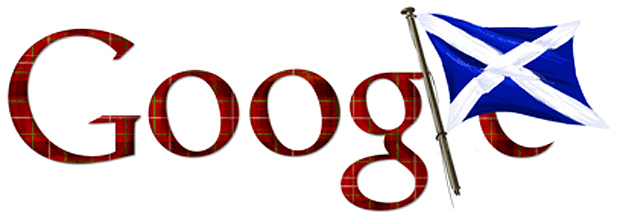 St. Andrew's Day Google Doodle Picture