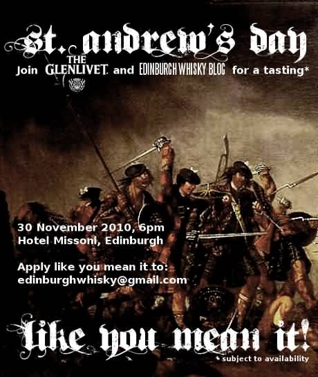 St. Andrew's Day Like You Mean It Poster