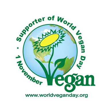 Supporter Of World Vegan Day Logo Picture