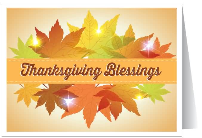 Thanksgiving Blessings Ecard