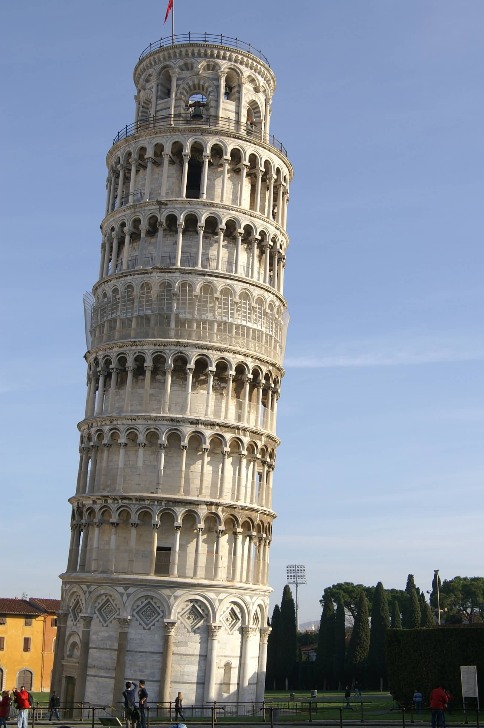 The Leaning Tower of Pisa Beautiful View Image