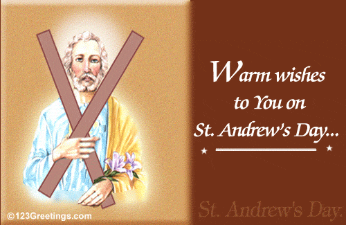 Warm Wishes To You On St. Andrew's Day