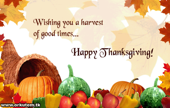 Wishing You A Harvest Of Good Times Happy Thanksgiving Day