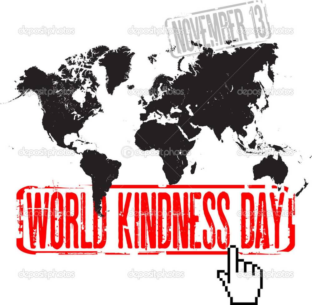World Kindness Day World Map Picture