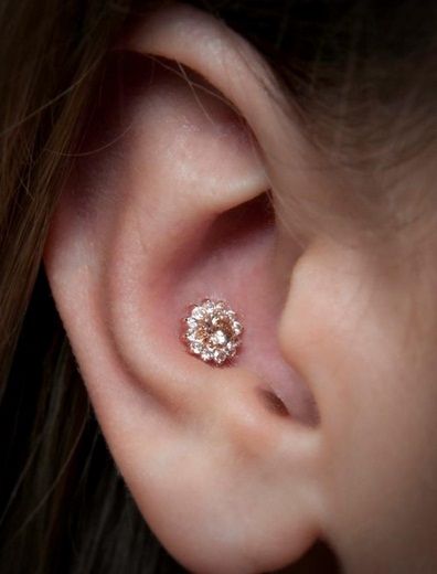Beautiful Inner Conch Piercing Picture