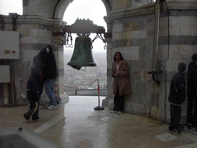 Bells Inside The Leaning Tower Of Pisa