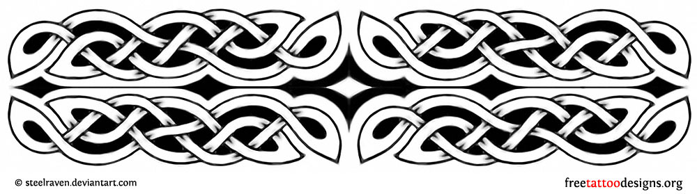 Celtic Armband Tattoo Design