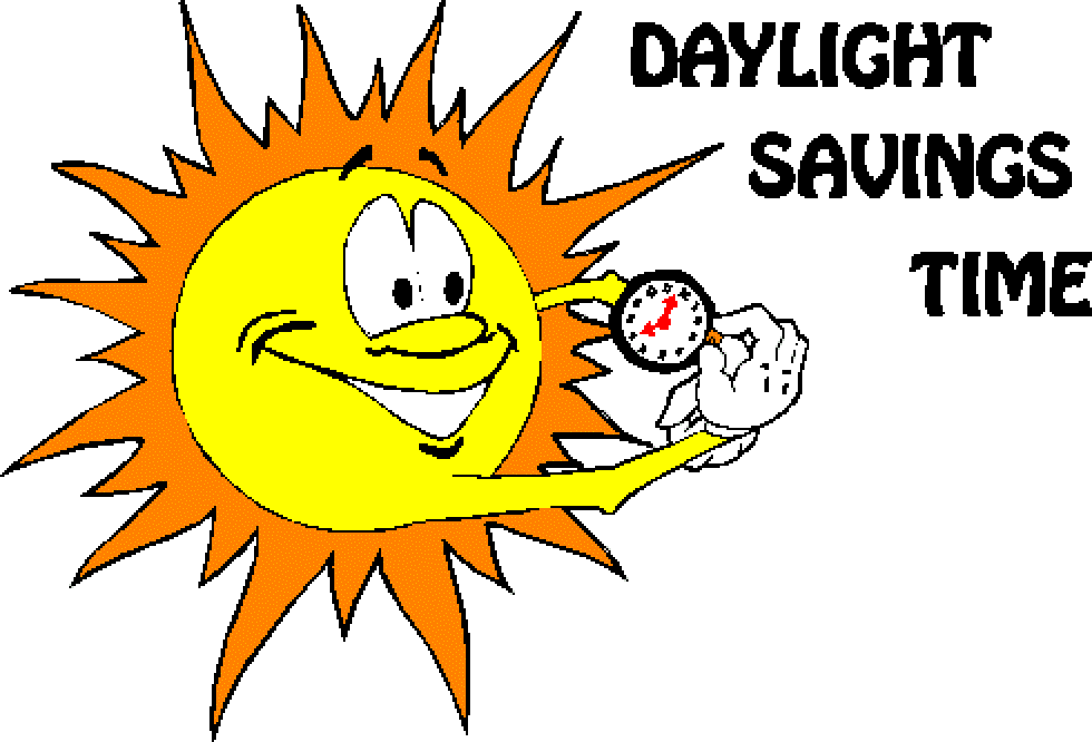 Daylight Saving Time Sun Clipart