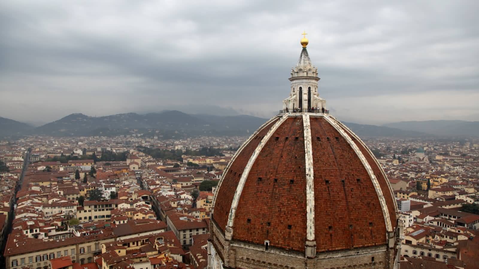 Dome Of The Florence Cathedral Exterior View