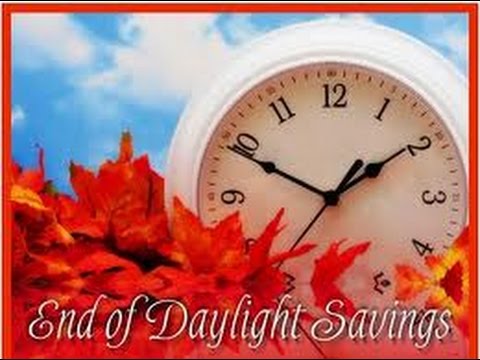 End Of Daylight Savings