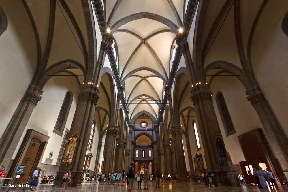 Florence Cathedral Interior View Image