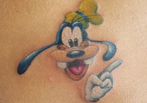 Goofy Disney Tattoo