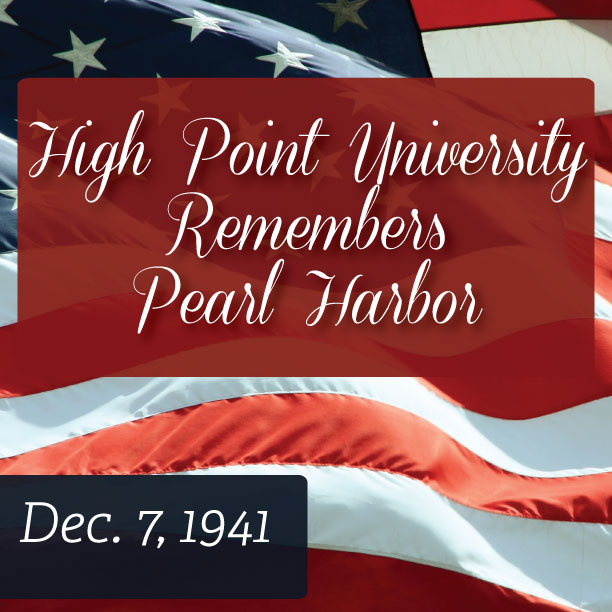 High Point University Remembers Pearl Harbor On Dec 7