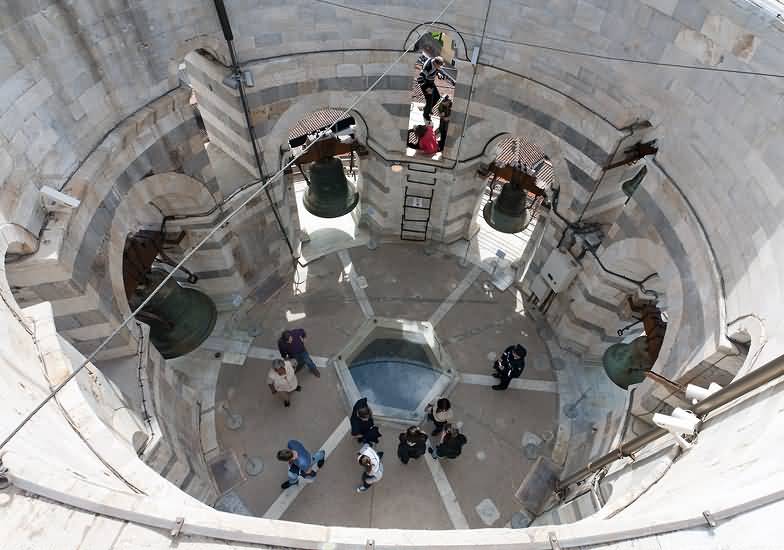 Inside The Leaning Tower Of Pisa