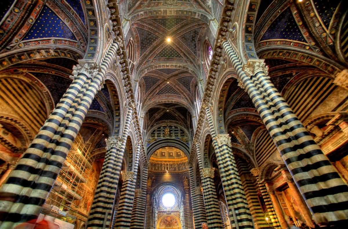 Interior View Image Of The Florence Cathedral In Italy