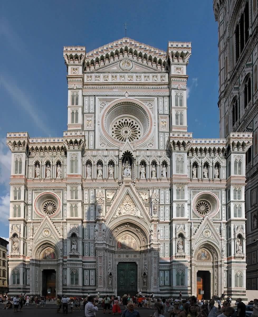 Main Entrance Of The Florence Cathedral