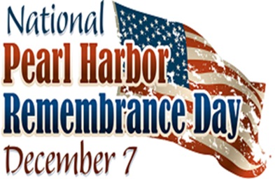 National Pearl Harbor Remembrance Day December 7