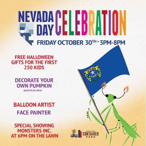Nevada Day Celebration Poster