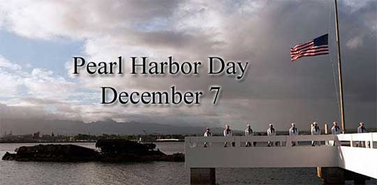 Pearl Harbor Day December 7