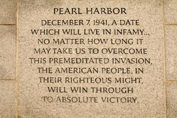 Pearl Harbor December 7, 1941 A Date Which Will Live In Infamy No Matter How Long It May Take Us To Overcome This Premeditated Invasion