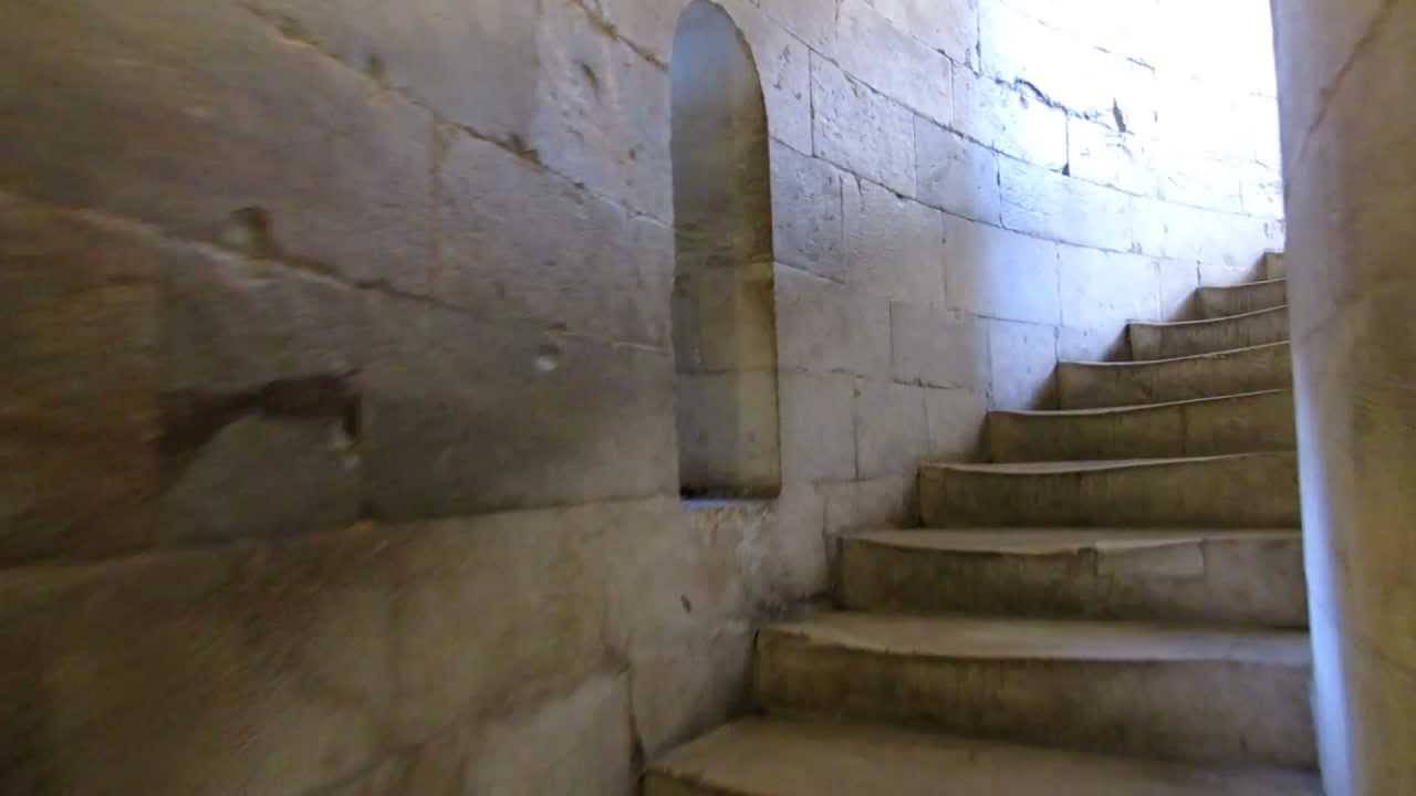 Stairs Inside The Leaning Tower Of Pisa In Tuscany, Italy