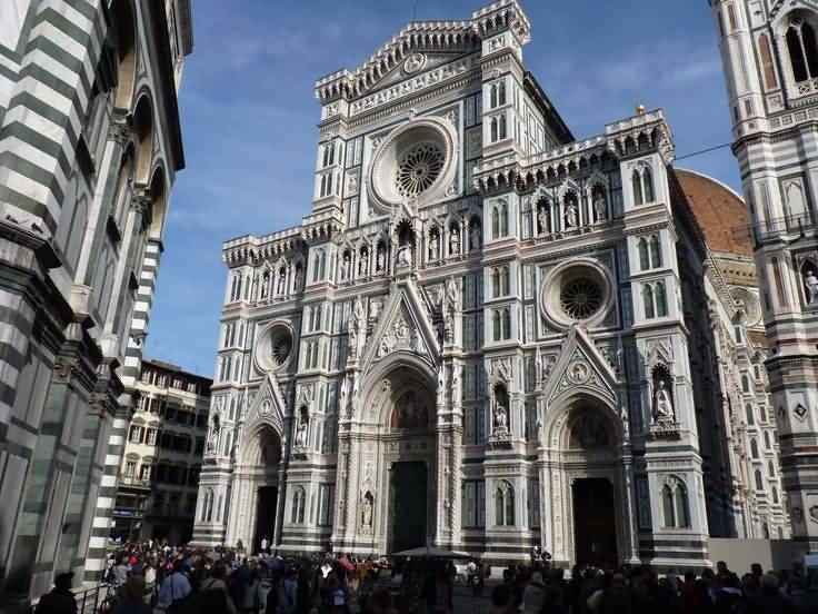 The Florence Cathedral Front View