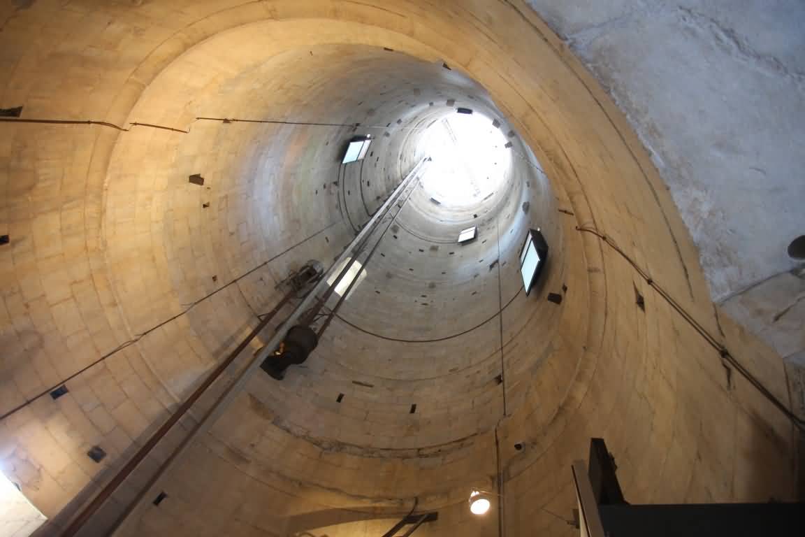 The Leaning Tower Of Pisa Inside View Image