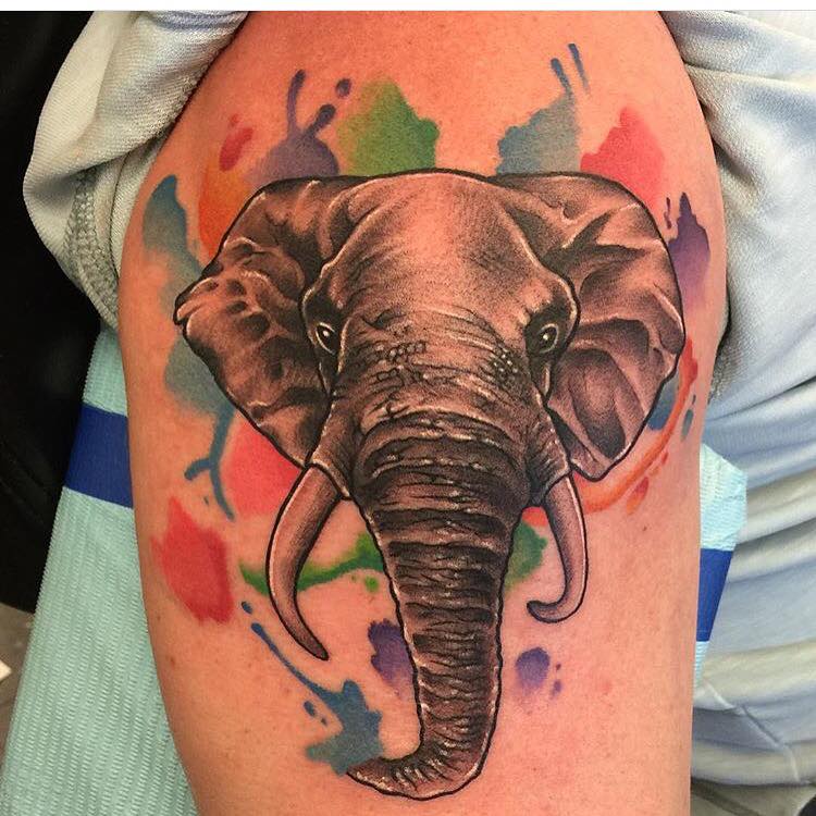 50 Small Elephant Tattoos.
