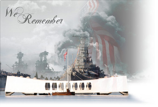 We Remember Pearl Harbor On 7 Dec, 1941 Pearl Harbor Remembrance Day