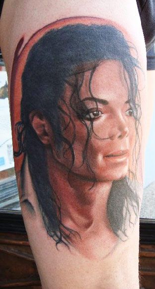Michael Jackson Tattoo On Sleeve