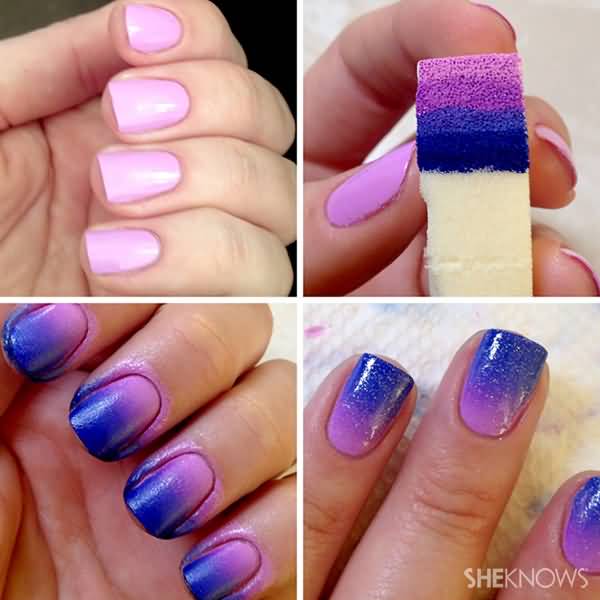 Ombre Nail Art Tutorial For Girls