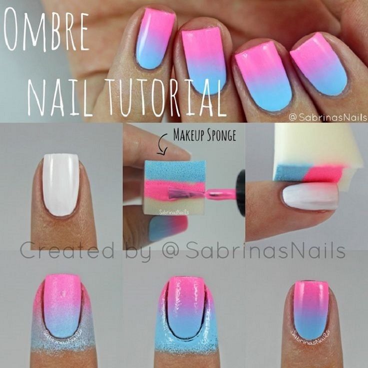 Ombre Nail Art Tutorial Picture