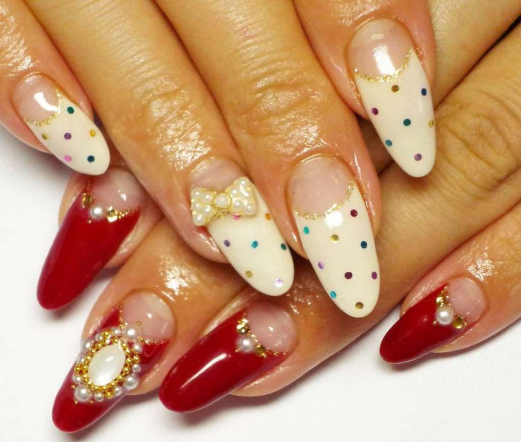 3d Bow Nail Design For Girls