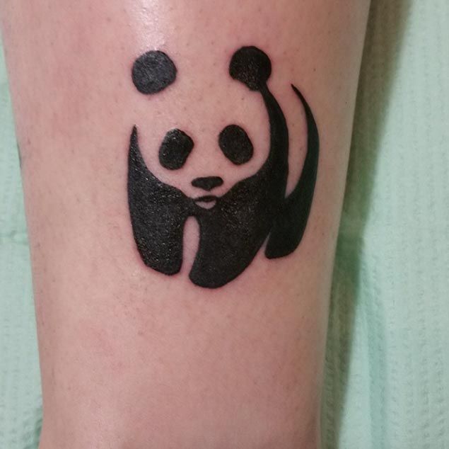 Magnificient Panda Tattoo By Gabrielle Brownfield
