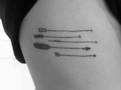 Symbolic Arrows Tattoo Design