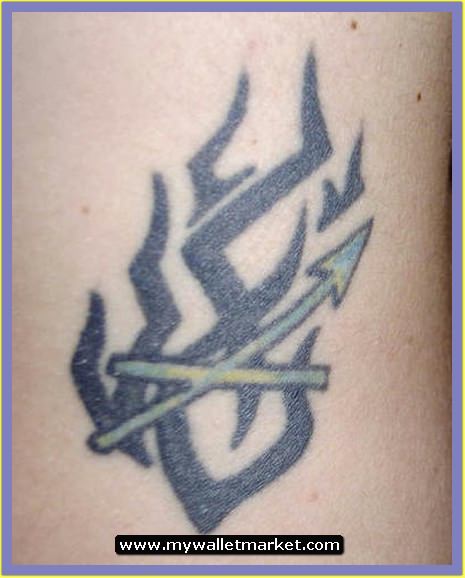Unique Arrows Tattoo Design
