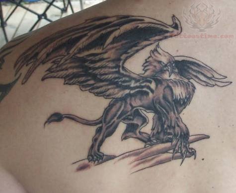 Beautiful Griffin Tattoo
